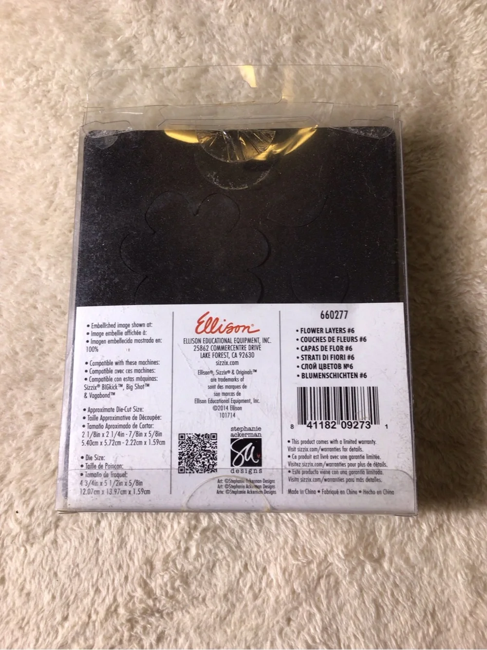 Sizzix Stephanie Ackerman Large Flower Die